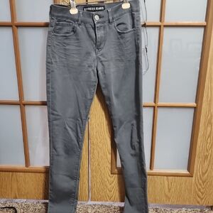 Express Women's Gray Skinny Jeans